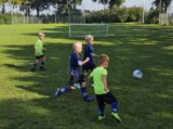 Mini Toernooitje op Sportpark Het Springer met S.K.N.W.K. JO7 en De Jonge Spartaan JO7 (36/174)